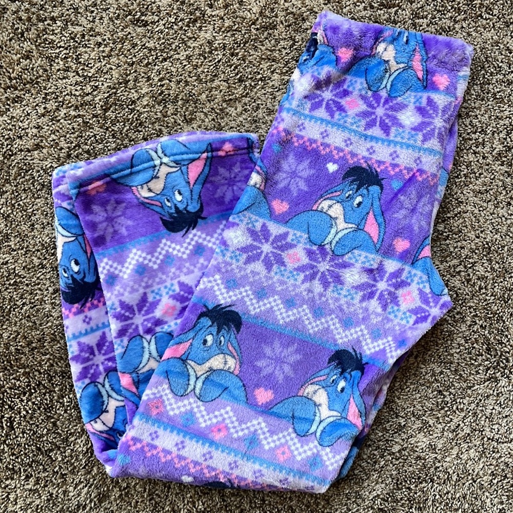 Never Worn Soft Disney Eeyore Pajama Pants